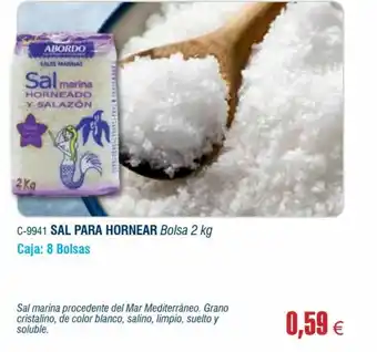 Abordo Sal Para Hornear oferta