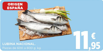 El Corte Inglés Lubina Nacional oferta