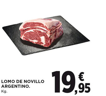 El Corte Inglés Lomo De Novillo Argentino oferta