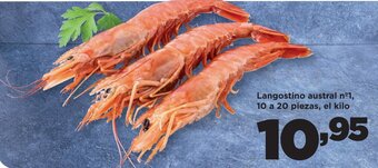 Alimerka Langostino Austral n° 1.10 a 20 Piezas, El Kilo oferta