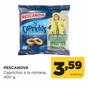 Alimerka Pescanova Caprichos a La Romana, 400g oferta