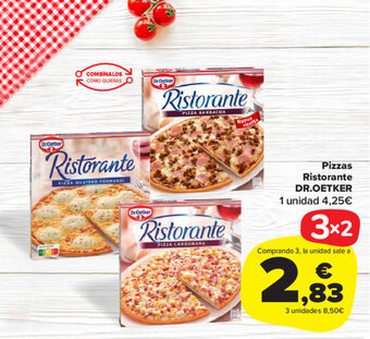 Carrefour Market Pizzas Ristorante Dr. Oetker oferta
