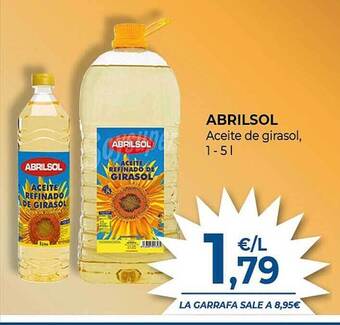 CashDiplo Abrilsol aceite de girasol oferta