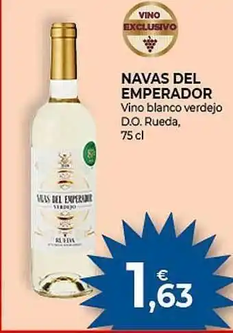 CashDiplo Navas del emperador vino blanco verdejo d.o. rueda oferta