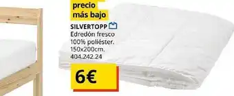 IKEA Silvertopp edredón fresco 100% poliéster oferta