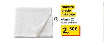 IKEA Närsen toalla de baño oferta