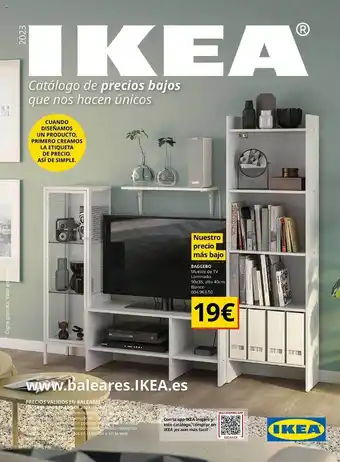 IKEA Baggebo mueble de tv laminado oferta
