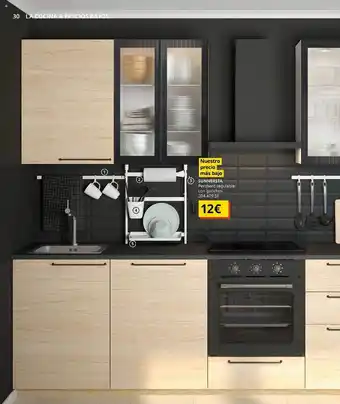 IKEA Sunnersta perchero regulable con ganchos oferta
