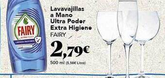 Gadis Lavavajillas a mano ultra poder extra higiene fairy oferta