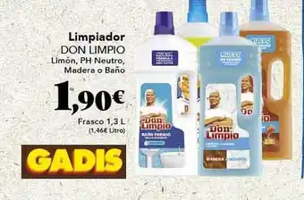 Gadis Limpiador don limpio oferta