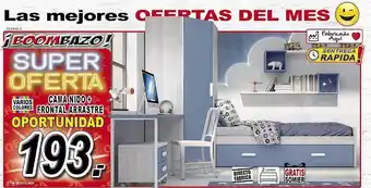 Muebles Boom Cama nido + frontal arrastre oferta