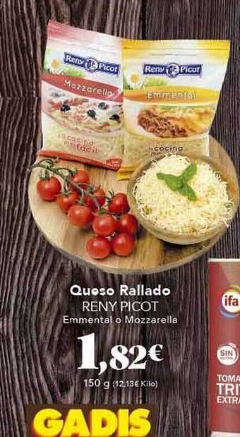 Gadis Queso rallado reny picot oferta