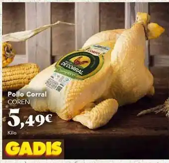 Gadis Pollo corral coren oferta