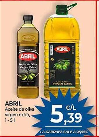 CashDiplo Abril aceite de oliva virgen extra oferta
