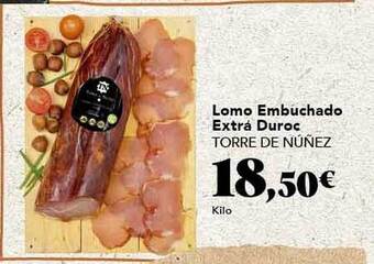 Gadis Lomo embuchado extra duroc torre de nuñez oferta
