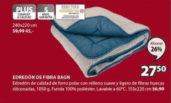 JYSK Edredón de fibra bagn oferta