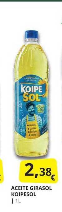 Supermercados MAS Aceite girasol koipesol oferta
