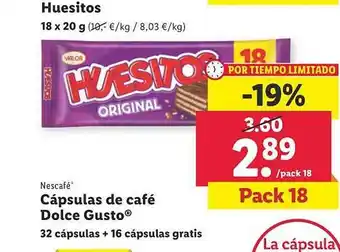 Lidl Huesitos oferta