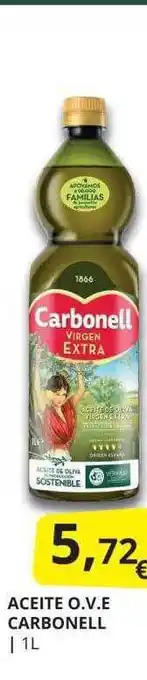 Supermercados MAS Aceite o.v.e. carbonell oferta