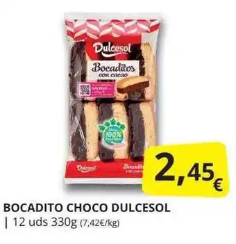 Supermercados MAS Bocadito choco dulcesol oferta