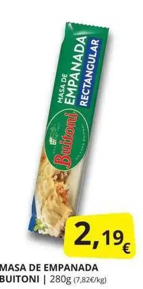 Supermercados MAS Masa de empanada buitoni oferta