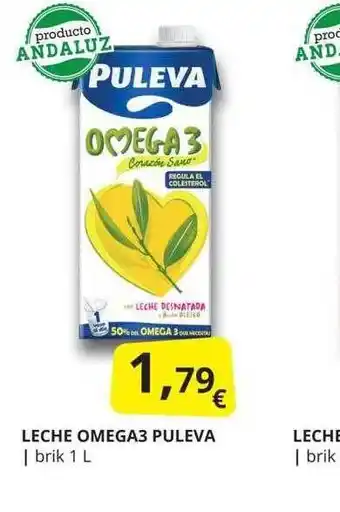 Supermercados MAS Leche omega3 puleva oferta