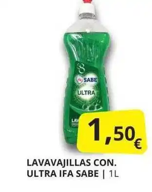 Supermercados MAS Lavavajillas con ultra ifa sabe oferta
