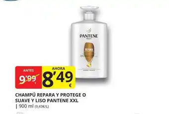 Supermercados MAS Champú repara y protege o suave y liso pantene xxl oferta