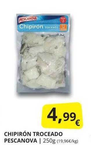 Supermercados MAS Chipirón troceado pescanova oferta