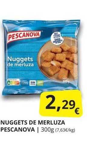 Supermercados MAS Nuggets de merluza pescanova oferta