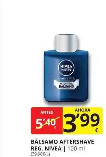 Supermercados MAS Bálsamo aftershave reg nivea oferta