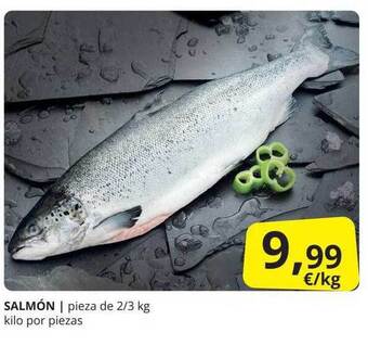 Supermercados MAS Salmón oferta