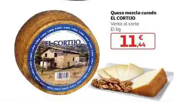 Alcampo Queso mezcla curado el cortijo venta al corte el kg oferta