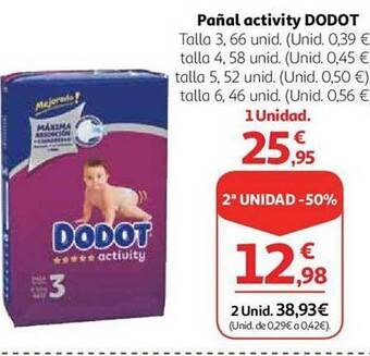 Alcampo Pañal activity dodot oferta
