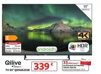 Alcampo Qilive by auchan tv 55 oferta