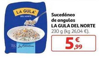 Alcampo Sucedáneo de angulas la gula del norte oferta