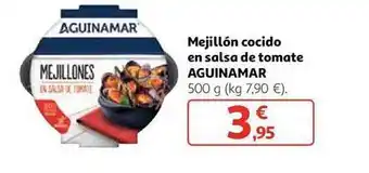 Alcampo Mejillón cocido en salsa de tomate aguinamar oferta