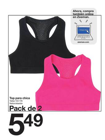 Zeeman Top para chica oferta