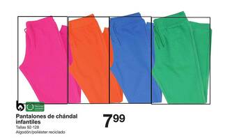 Zeeman Pantalones de chandal infantiles oferta