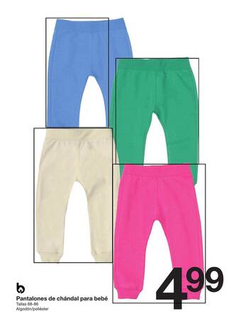 Zeeman Pantalones de chandal para bebé oferta