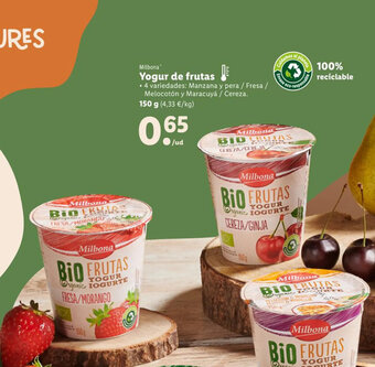 Lidl Yogur De Frutas oferta