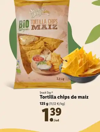Lidl Tortilla Chips De Maiz 125 ml oferta