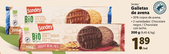 Lidl galletas De Avena oferta