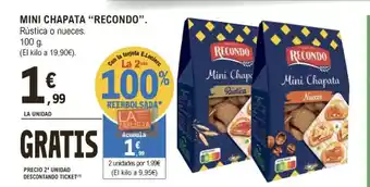 E.Leclerc Mini Chapata "Recondo" oferta