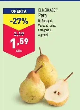 ALDI Pera el mercado oferta