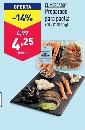 ALDI Preparado para paella el mercado oferta