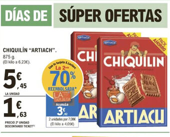 E.Leclerc Chiquilín "Artiach" 875 g oferta