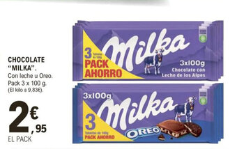 E.Leclerc Chocolate Milka oferta