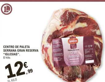 E.Leclerc Centro de Paleta Serrana Gran Reserva Iglesias oferta