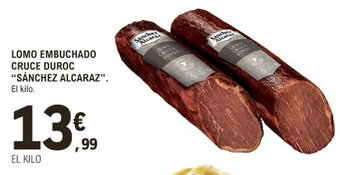 E.Leclerc Lomo Embuchado Cruce Duroc Sánchez Alcaraz oferta